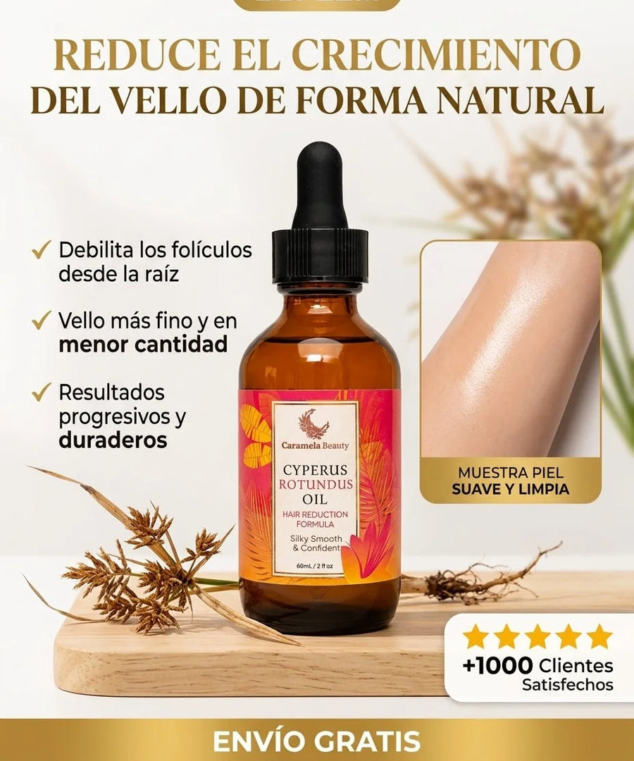 Combo 2 Unidades — Aceite de Cyperus Rotundus, Reducción del Vello