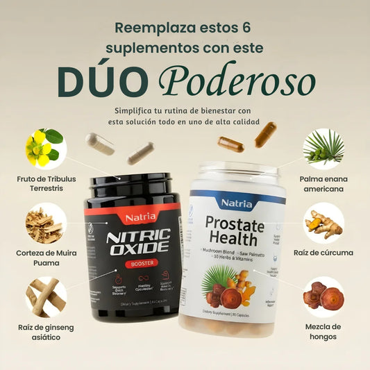 Combo Snap — Óxido Nítrico + Salud de la Próstata